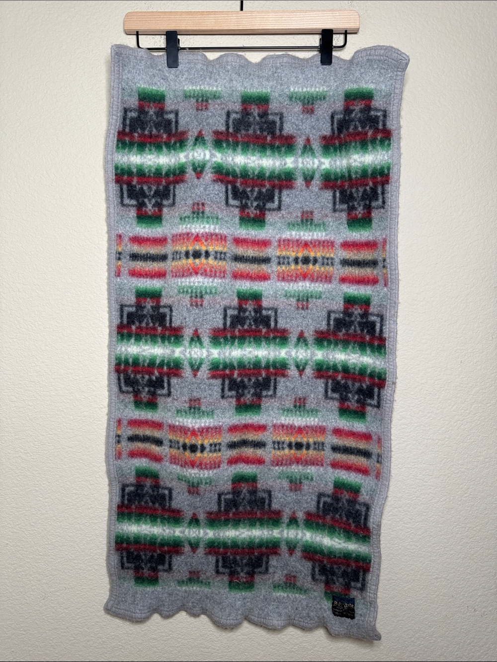 Pendleton Beaver State “Chief Joseph” Wool Blanket Geometric Multicolor